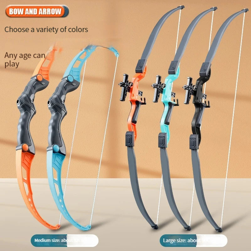 52cm Kids Bow and Arrow Toy Set – Archery Practice Kit with Target | Outdoor Recurve Shooting Toy for Boys & Girls
